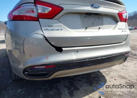 2016 Ford Fusion Titanium from USA, damaged, VIN 3FA6P0K94GR158634